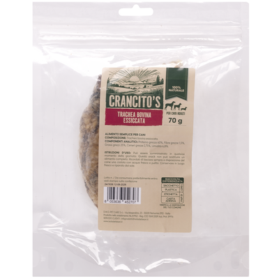 Crancito's Trachea bovina essiccata 70 gr
