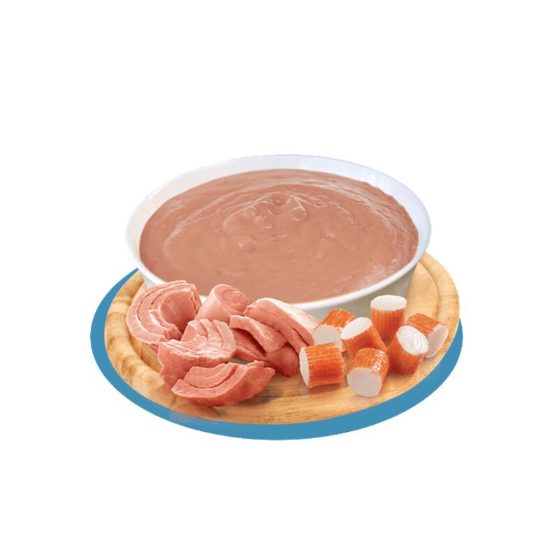 Petreet Vellutate Cat Sterilized Tonno con surimi aroma granchio 70 gr sA41