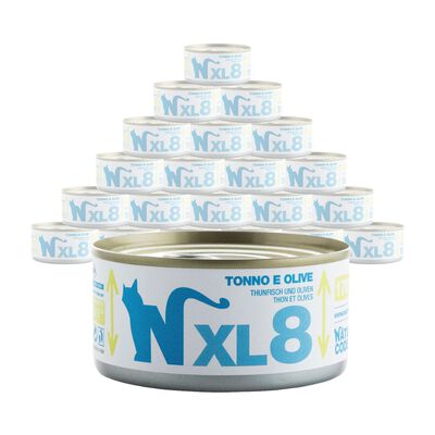 Natural Code Cat XL08 Tonno e Olive 170 gr