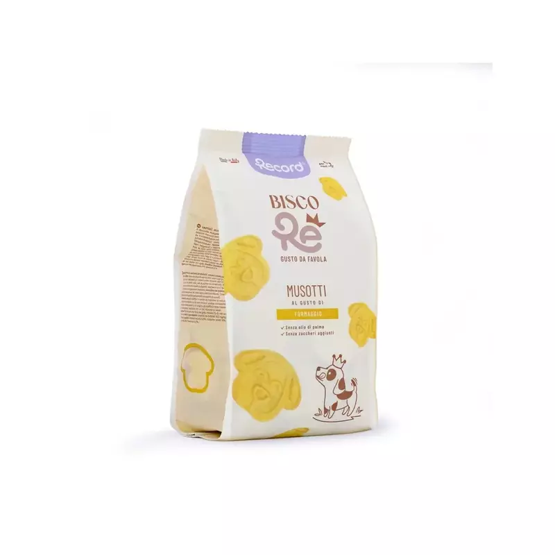 Record Biscotti per cani BiscoRe Pepite al formaggio 400 gr