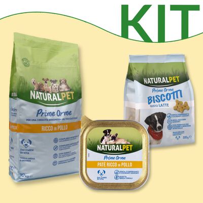 kit degustazione Naturalpet Prime Orme dog puppy