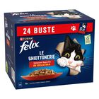 Felix Le Ghiottonerie Cat Adult con Manzo Pollo Coniglio e Agnello 24 x 85 gr