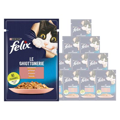 Felix Le Ghiottonerie Cat Adult con Salmone 85 gr