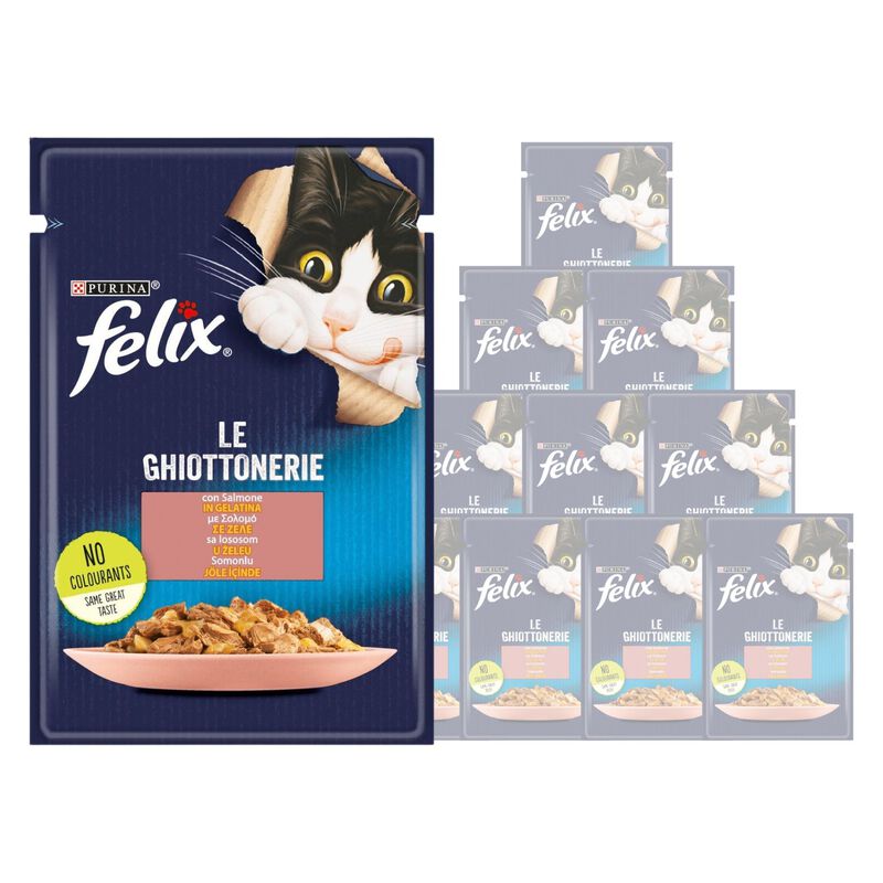 Felix Le Ghiottonerie Cat Adult con Salmone 85 gr