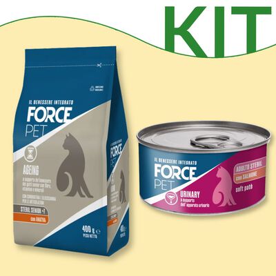 Kit degustazione Forcepet cat senior +7 anni steril ageing