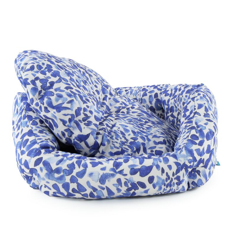 Leo Pet Cuccia Santorini Blue Petals 65x55xh21 cm 