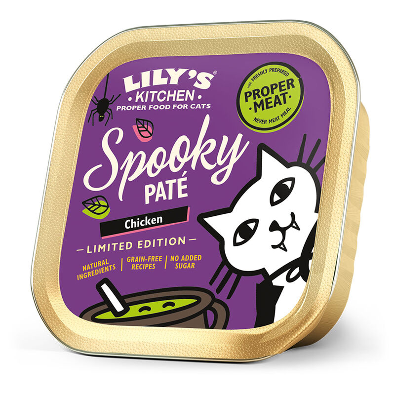 Lily's Kitchen Cat Adult Halloween Edition Chicken Dinner 85 gr
