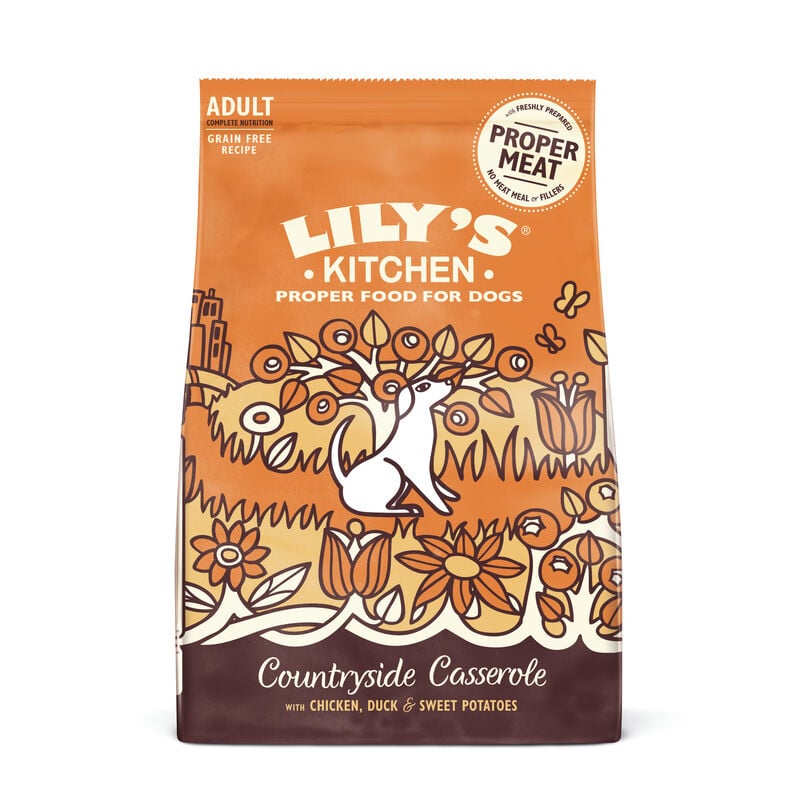 Lily's Kitchen Dog Adult Countryside Casserole con Pollo e Anatra 7 kg