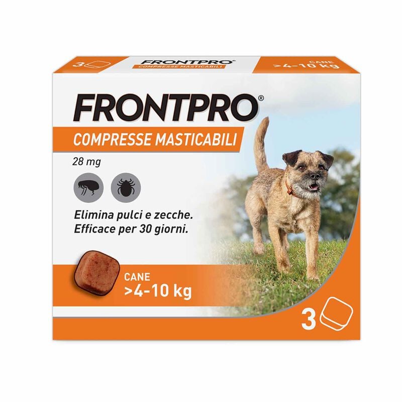 FRONTPRO compresse masticabili per cani 4-10 kg