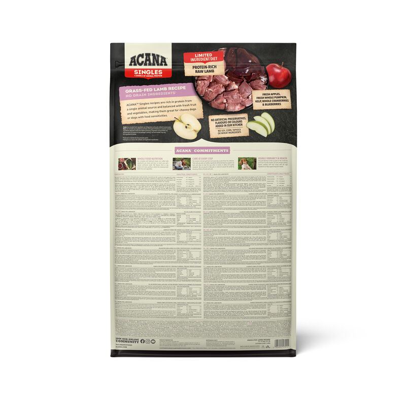 Acana Singles Grass-fed Lamb Recipe 11,4 kg