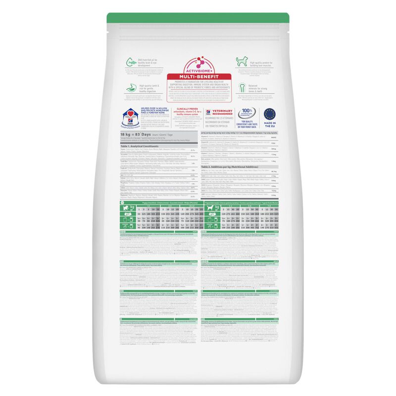 Hill's Science Plan Dog Puppy Medium con Agnello e Riso 2,5 kg