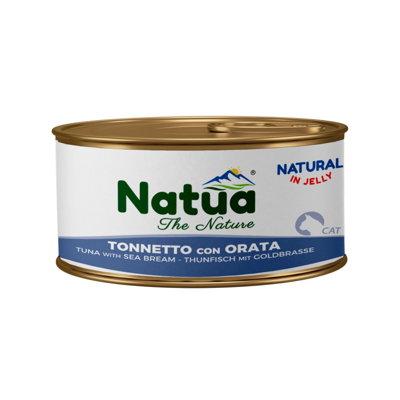 Natua Natural Cat Adult Tonnetto con orata in jelly 85gr