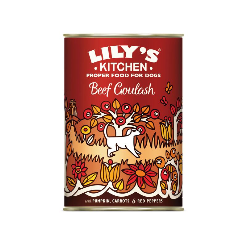 Lily's Kitchen Dog Adult Beef Goulash, Manzo 400 gr