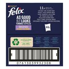 Felix Le Ghiottonerie Cat Adult con Pollo Manzo Salmone e Tonno 44 x 85 gr