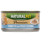 Naturalpet Premium Cat Adult Tonnetto con pesce azzurro 70gr