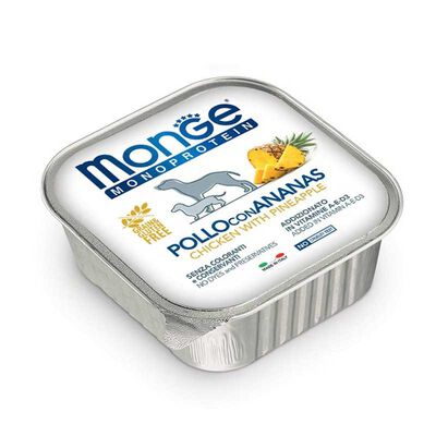 Monge Monoprotein Dog Adult Pat&eacute; Pollo con Ananas 150 gr