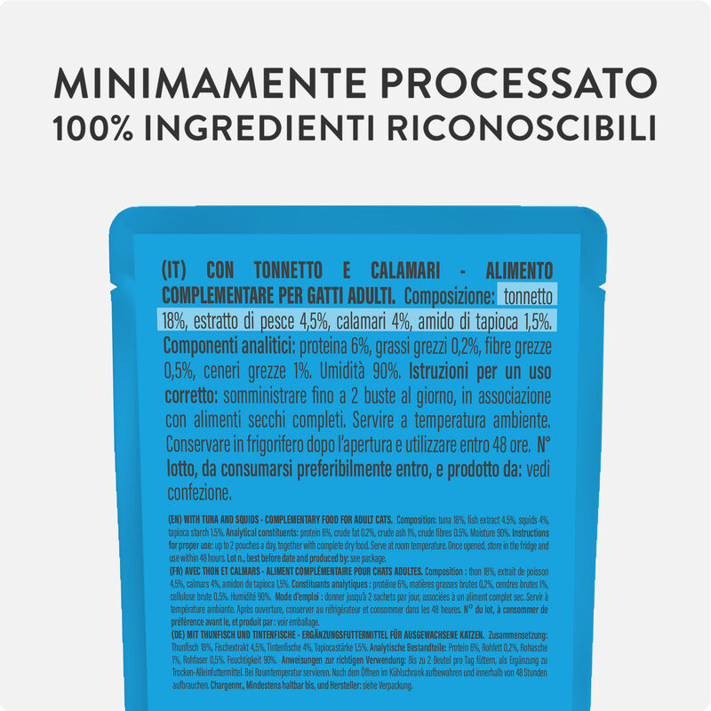 Schesir Soup Cat Tonnetto e Calamari 40g