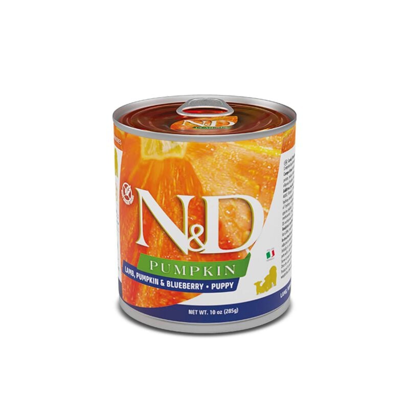 Farmina N&D Pumpkin Dog Puppy Agnello e Mirtillo 285 gr