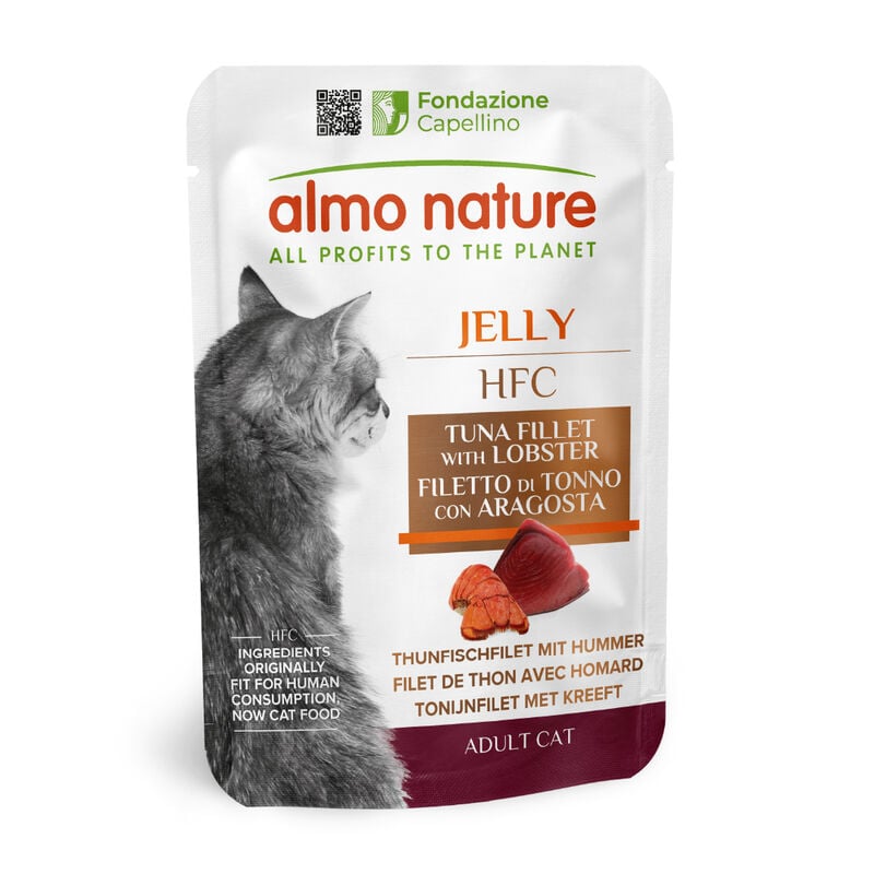 Almo Nature HFC Jelly Filetto di Tonno con Aragosta 55g