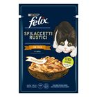 Purina Felix Sfilaccetti Rustici Cat Adult con Pollo 85 gr