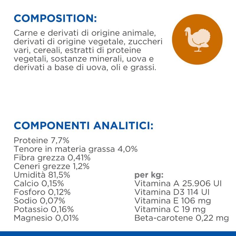 Hill's Science Plan Cat Adult con Tacchino Bustina 85 gr