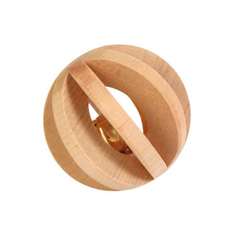Trixie palla in Legno con campanellino