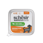 Schesir Monoprotein Dog Adult Sensitive pat&eacute; agnello 150gr