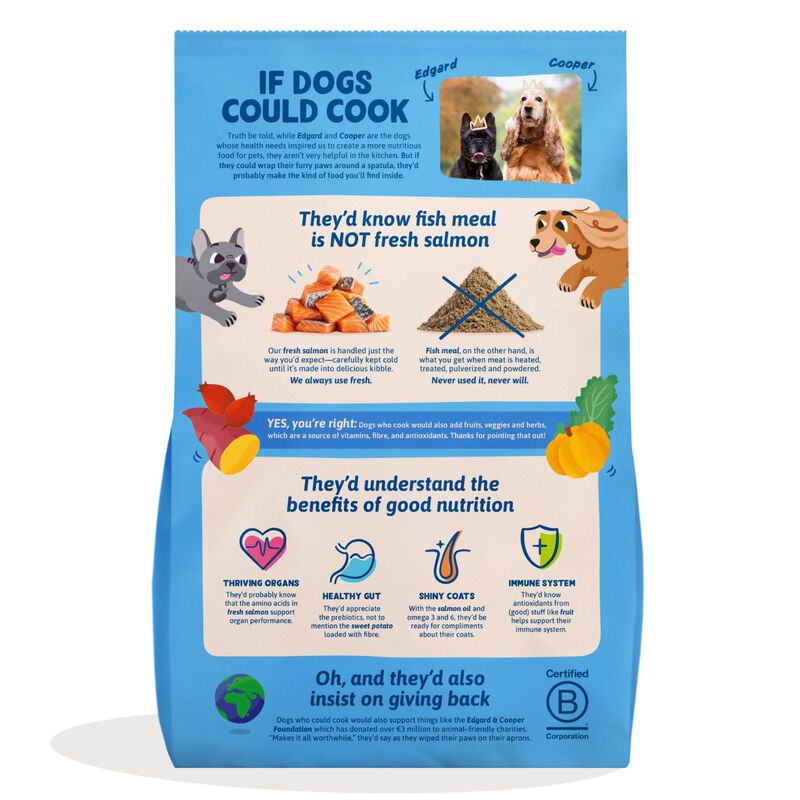 Edgard & Cooper Dog Adult Salmone 2,5 kg