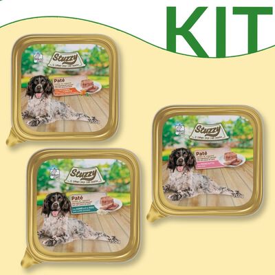 Kit degustazione Stuzzy dog pat&eacute; 150 gr