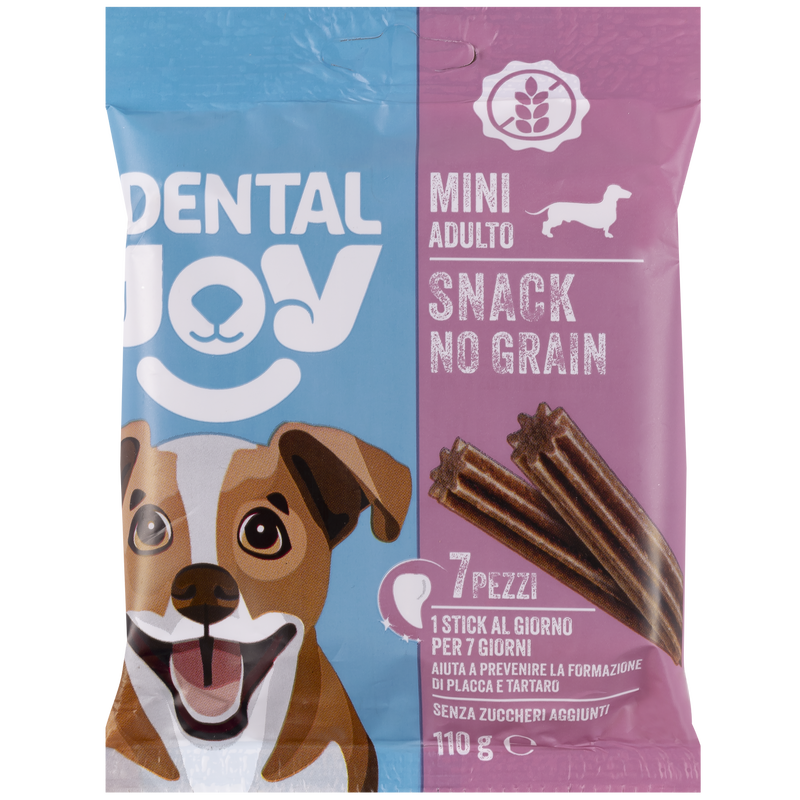 DentalJoy Dog Adult Mini Snack No Grain 7 pz