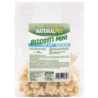 Naturalpet Dog Adult Mini&Medium Low fat 150gr