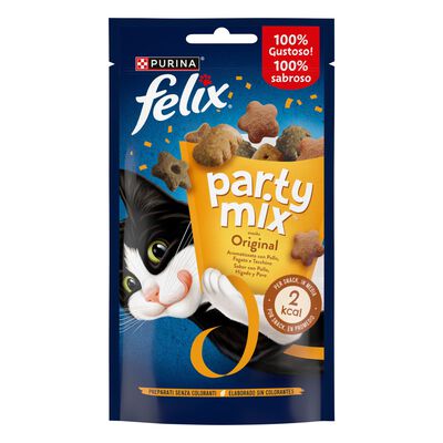 Felix Party Mix Snack Cat Original Mix con Pollo Fegato e Tacchino 60 gr