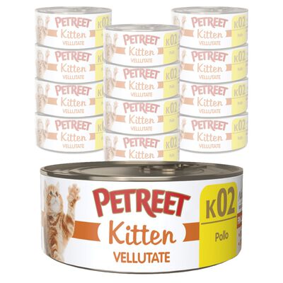 Petreet Cat Kitten Vellutate Pollo 60 gr