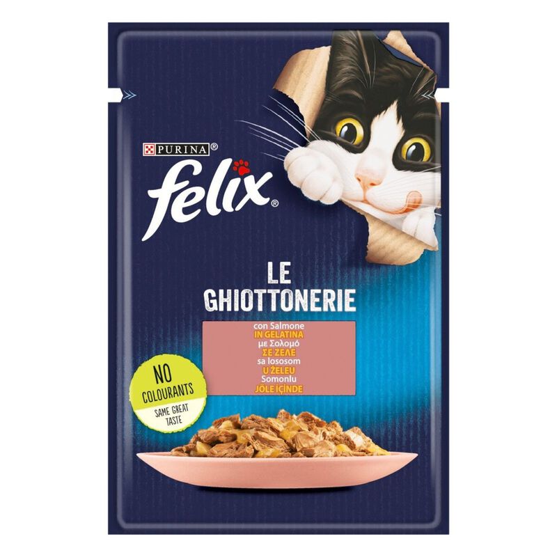Felix Le Ghiottonerie Cat Adult con Salmone 85 gr