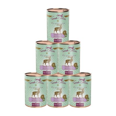 Terra Canis Dog Grain Free Selvaggina con Patata, Mela e Mirtillo rosso 400 gr