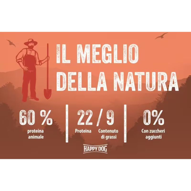 Happy Dog NaturCroq Salmone e riso 11 kg