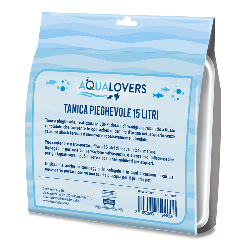 Aqualovers Tanica pieghevole 15 lt