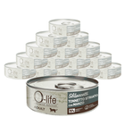 O-life Cat Adult sfilaccetti tonno con manzo 70gr