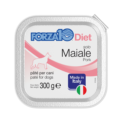 Forza 10 Mono Diet Dog pat&eacute; Solo Maiale 300 gr