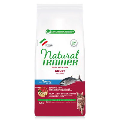 Natural Trainer Cat Adult con Tonno 10 kg