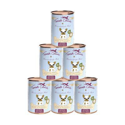 Terra Canis Dog Puppy Agnello con Zucchino, Finocchio e Yogurt magro 400 gr
