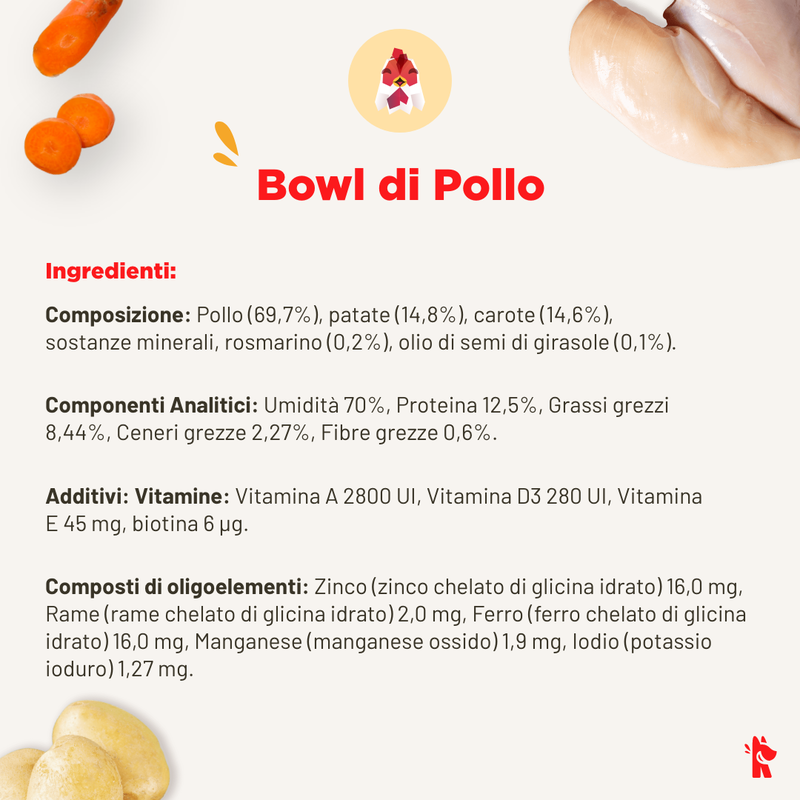 Real Bowl Dog Adult Grain Free Pollo 700gr