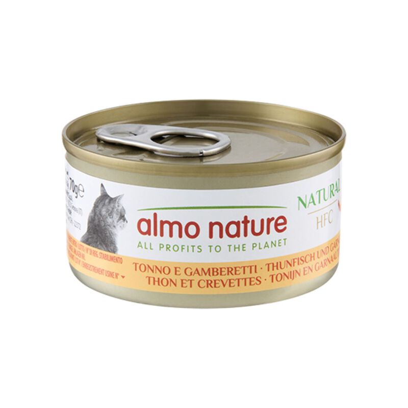 Almo Nature HFC Natural Cat Tonno e Gamberetti 70 gr