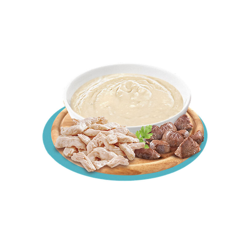Petreet Cat Adult Vellutata di Pollo con fegatini A84 70 gr 