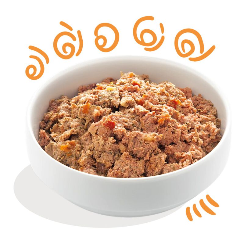 Edgard & Cooper Dog Adult Selvaggina, Pollo e Agnello 100 gr x 6