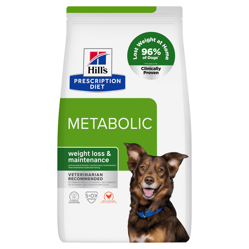 Hill's Prescription Diet Dog Metabolic Obesity  con Pollo 1,5 kg