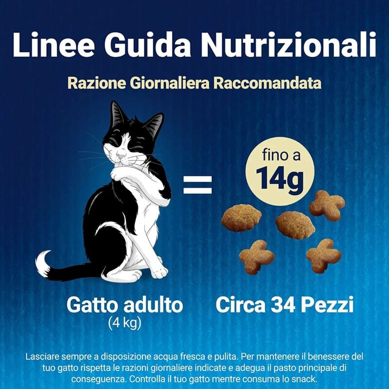 Felix Naturally Delicious Cat Snack con Salmone e Spinaci 50 gr