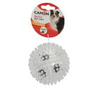 Camon Gioco Palla riccio in vinile con squeaker per Cani 9 cm