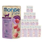 Monge Natural Cat Adult Pezzetti di Tonnetto con Manzo 80 gr
