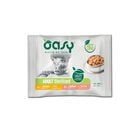 Oasy Cat Adult Sterilized Bocconcini in salsa Multipack con Salmone e Pollo 4 pz x 85 gr